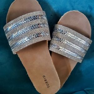 Torrid sandals NWOT